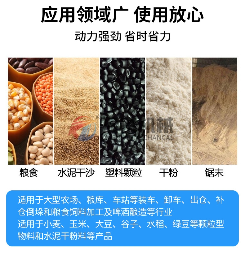 面粉螺旋輸送機應用